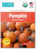 Back to The Roots 100% Organic Seed Packet - Pumpkin 'Small Sugar' 2.5g
