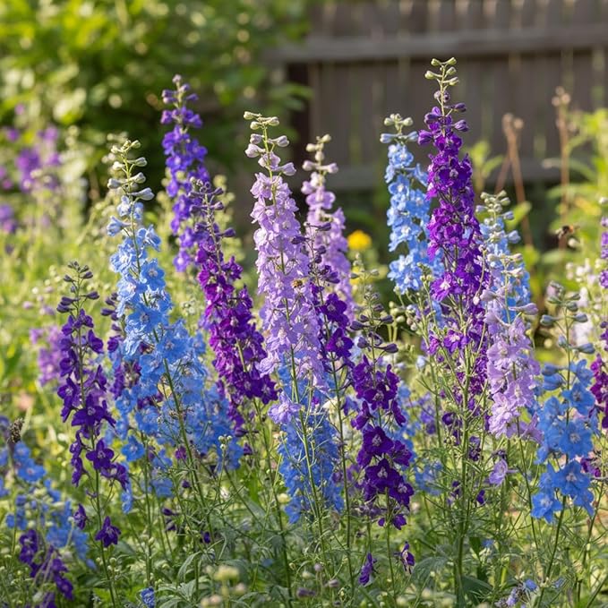Consolida Ajacis Larkspur Flower Seeds Pack of 500+ Flower Seeds for Planting