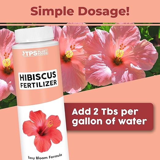 Hibiscus Fertilizer – Liquid Plant Food for More Blooms, Vibrant Color & Healthy Tropical Growth, 8 oz
