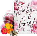 Wildflower Seed Packets Baby Girl Baby Shower Party Favors (Pack of 30) - Wildflower Seed Packet Favors Gift Pink Girl
