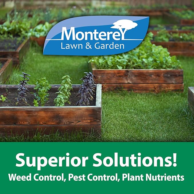 Monterey Garden Phos Bundled with Measuring Spoon - Fungicide for Root Rot, Downy Mildew, Fire Blight, Sudden Oak Death, Phytopthora & Pythium - 1 PT