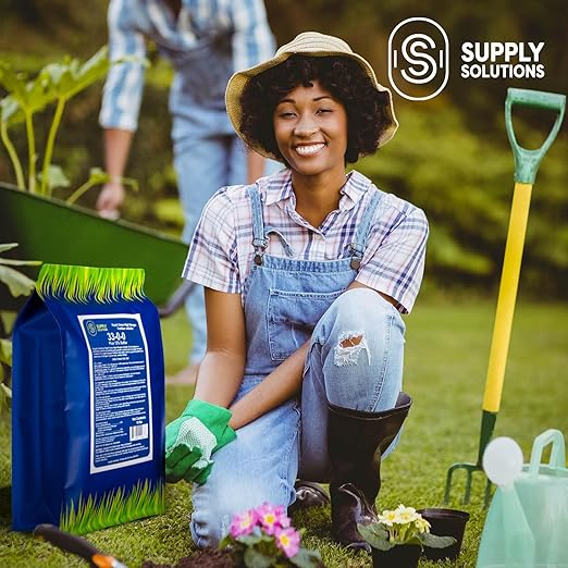 Supply Solutions | 33-0-0 Rapid Green High Nitrogen Fertilizer with Sulfur - Fast-Acting Lawn & Turf Fertilizer for Lush Green Growth - Nitrogen-Rich Plant Food for Grass, Crops & Gardens (10 Pounds)