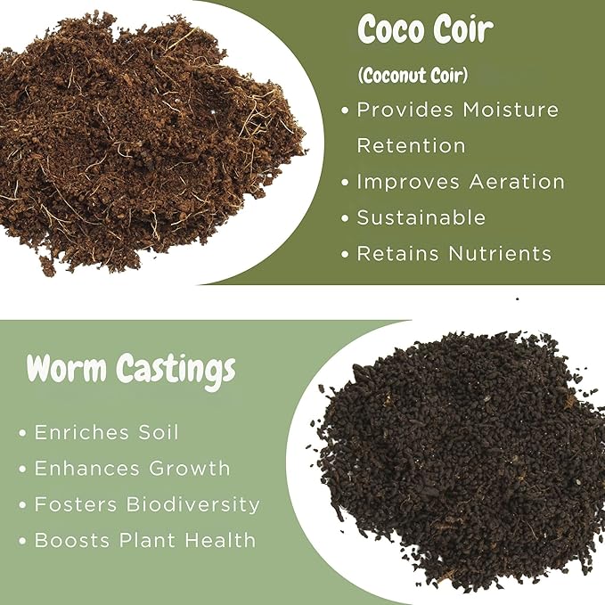 Soil Sunrise All Natural Tomato Starter/Potting Mix (12 Quarts) Perfect Backfill for Outdoor Tomato Plant Holes, Hand Blended with Natural Ingredients Including Worm Castings
