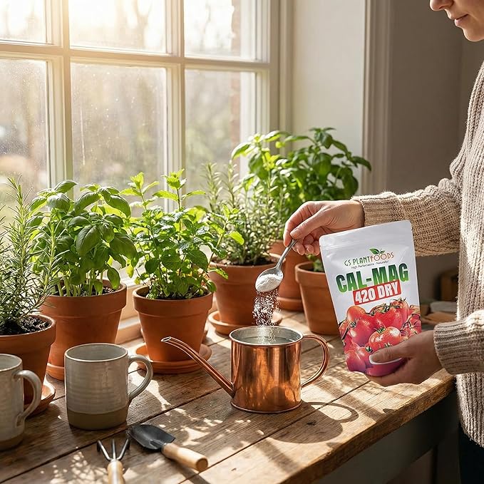 GS Plant Foods Cal-Mag 420 Dry Super Concentrate, Makes 420 Gallons of Nutrient Solution, 18 Ounces, Calcium/Magnesium Fertilizer