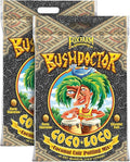 FoxFarm BushDoctor Coco Loco Soil Potting Mix, Triple-Washed for Reduced Salt, Retains Water, Includes Bat Guano & Earthworm Castings - Ideal for All Gardens 12 Quart (2 Pack)