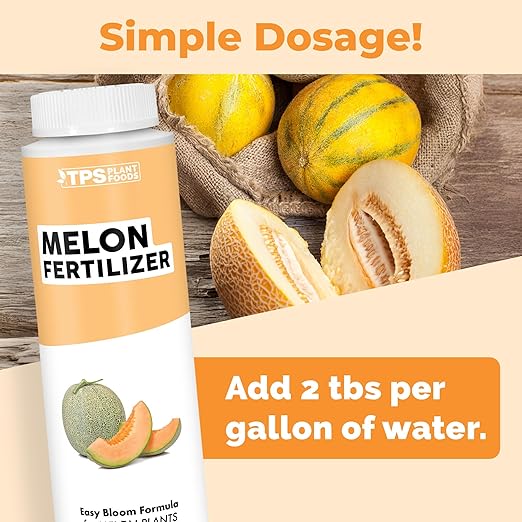 Melon Fertilizer – Liquid Plant Food for Bigger Melons, Stronger Vines & Better Fruit Development, 8 oz