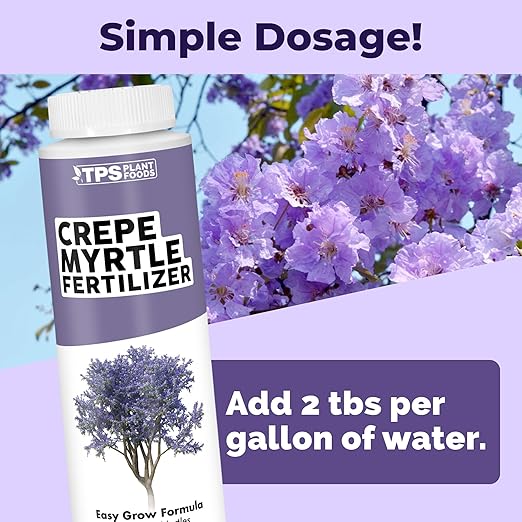 Crepe Myrtle Fertilizer – Liquid Plant Food for More Blooms, Vibrant Color Healthy Growth, 8 oz