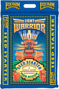 FoxFarm Light Warrior Seed Starter Growing Medium, 12 Quart - Beneficial for Seed Germination and Root Development, Indoor/Outdoor Cultivation - Ideal Nutrition for Plant Seedlings