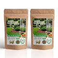Wool Pellet Organic Fertilizer (2 * 17 oz), Made of Sheep Wool, Water Holding, Enhances Soil Health, Ideal for Fruits, Vegetables, Flowers, Indoor and Outdoor Plants - 2 Pack