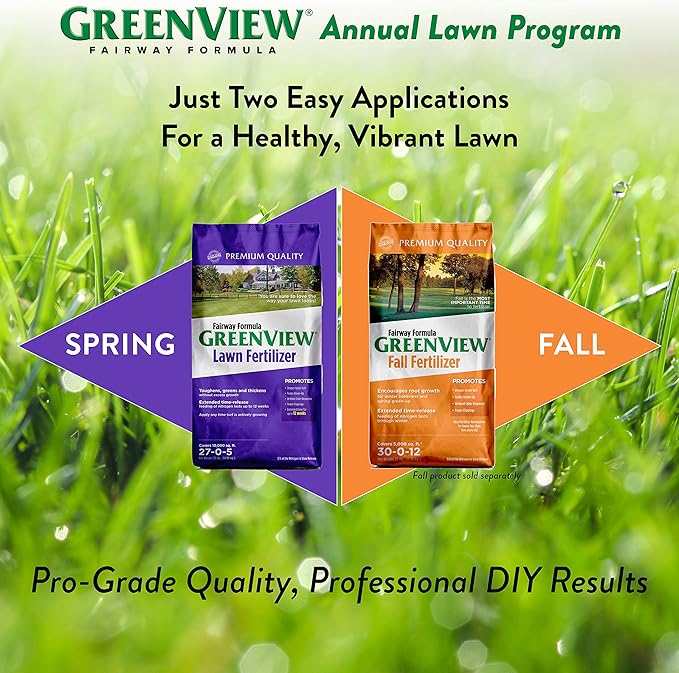 GreenView Fairway Formula Lawn Fertilizer - 16.5 lb. Bag - Covers 5,000 sq. ft.
