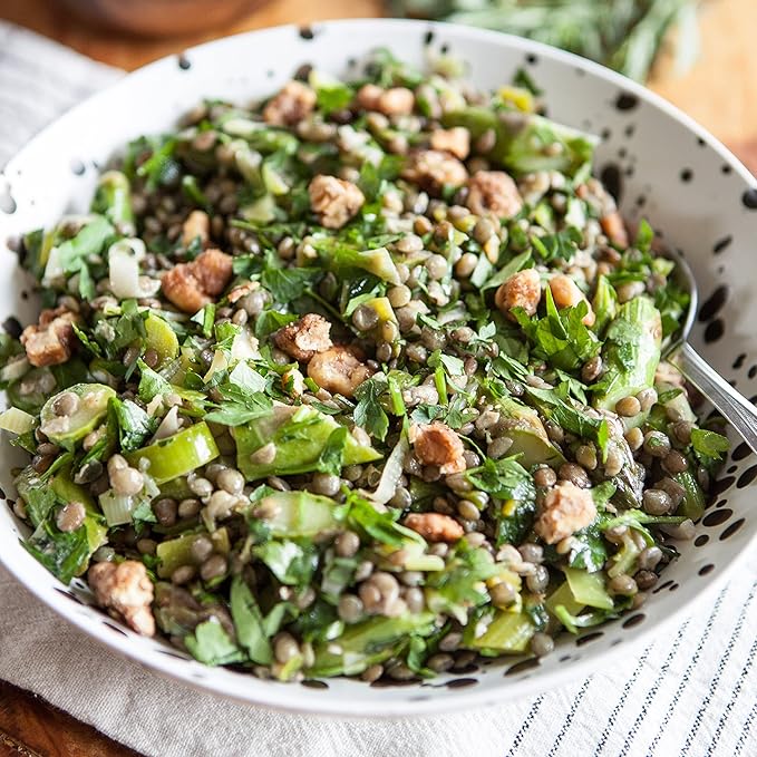 Todd's Seeds Sprouting Green Lentil Seeds, Heirloom, Non-GMO, Chemical Free, High Germinating (One Pound)