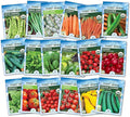 Ferry-Morse Easy to Grow Vegetable Garden Non-GMO Seed Bundle - 18 Pack