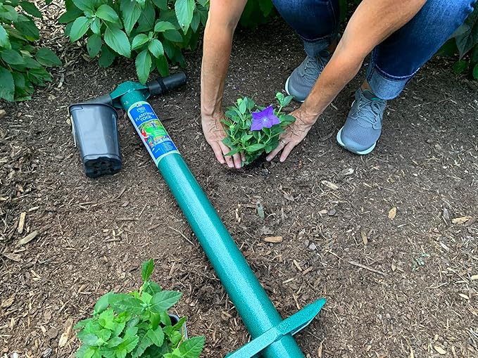 ProPlugger 5-in-1 Planting Tool - Sod Plugger, Bulb and Flower Planter