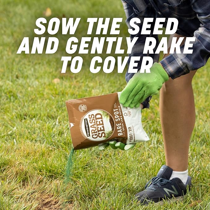 Pennington Bare Spot Repair Penkoted Grass Seed Mixture Central 1 lb (Pack of 2)