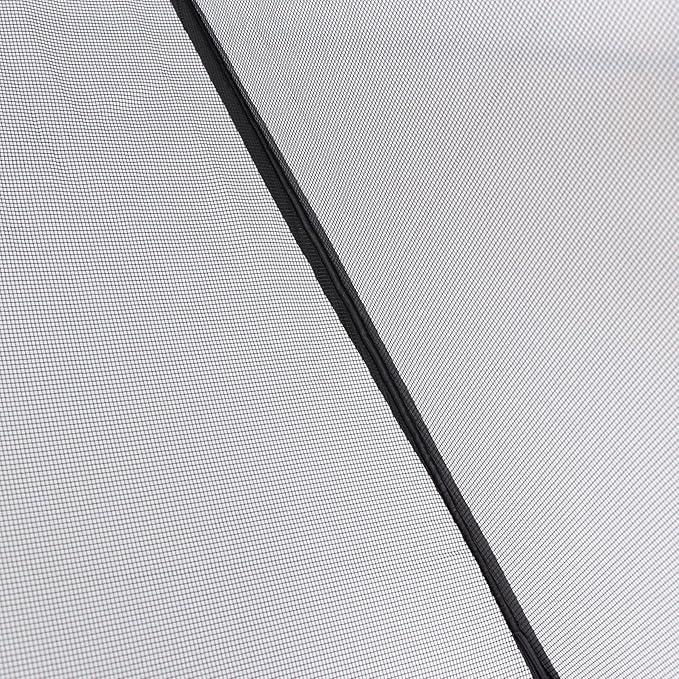 Mesh Plant Cover from Animals, Plant Netting Pest Guard Cover, Plant Tent Cage Pop-up with 4 Stakes for Vegetables, Fruits, Flowers (Black, 36 x 36 x 39 Inches)