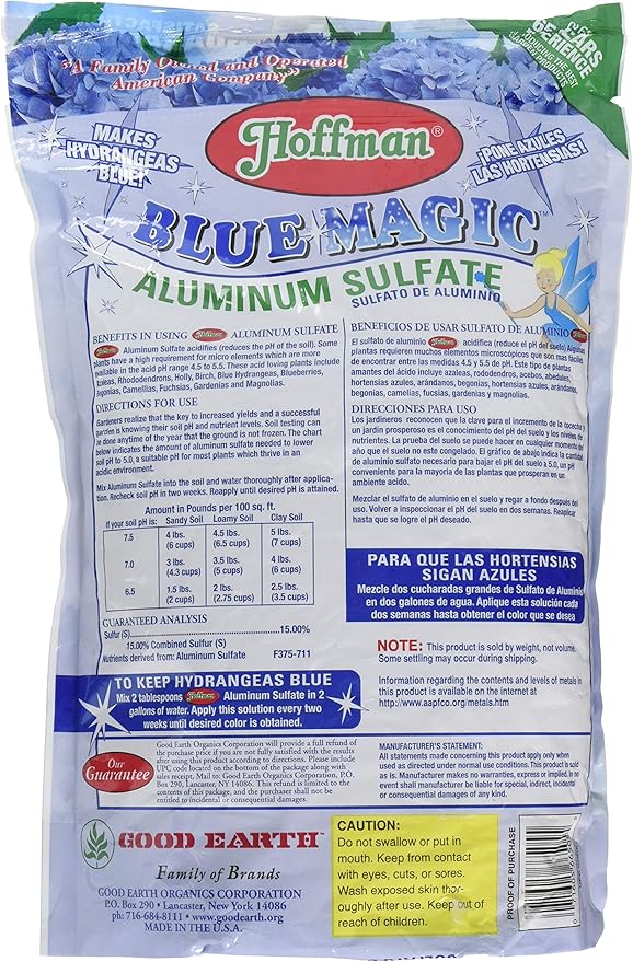 Hoffman 66505 Aluminum Sulfate, 4 Pounds