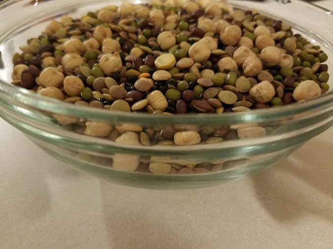 Bean Mix Sprouting Microgreen Seeds, John's Rootin Tootin Bean Mix,8 oz Bag,"COOL BEANS n SPROUTS", Jacobs Ladder Ent. Brand. A small town family run USA business.Thank you !