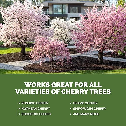 Cherry Tree Fertilizer – Liquid Plant Food for More Blossoms, Better Fruit Set & Stronger Roots, 32 oz