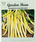 Set of 25 Garden Beans- Topnotch Golden Wax Vegetable Seed Packs - 100% GMO Free - Heirloom - Black Duck Brand (25, Garden Beans- Topnotch Golden Wax)