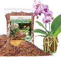 9qt Orchid Bark Horticultural Grade- Natural Mulch for Potted Plants, Root Development of Orchid Plants and Garden Soil Amendment Mix