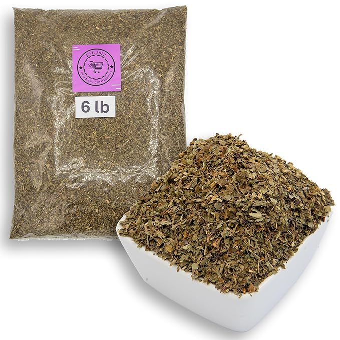 6 lbs Basil Bulk - Dried Basil Bulk, Albahaca Spices Seasoning for Cooking - Despensa Colombiana 96.00 oz - Dried Albahaca Herb ideal for cooking and seasoning