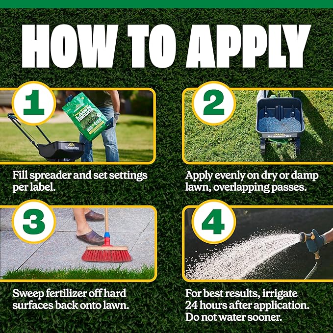 Pennington Full Season Lawn Fertilizer 32-0-5 4M 11.2lb