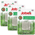 Jobe's Fern & Palm Fertilizer Spikes, 16-2-6 Time Release Fertilizer for Indoor Palm Plants, 3 Pack (30 Spikes per Each Package)