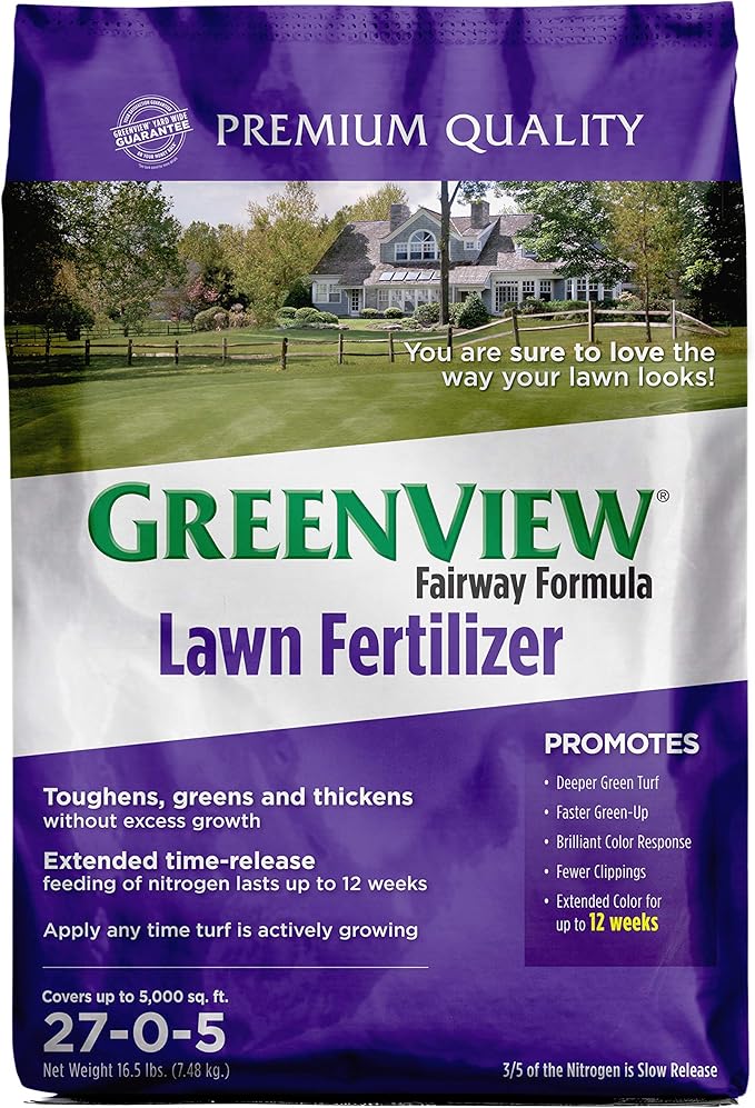 GreenView Fairway Formula Lawn Fertilizer - 16.5 lb. Bag - Covers 5,000 sq. ft.