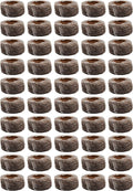 Set of 50 Netted Coco Coir Pellets - 38mm - Seed Starter Pellets - Expands with Water - Provides Seeds with The Optimum Starting Soil (50)