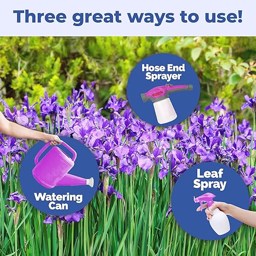 Iris Fertilizer – Liquid Plant Food for More Blooms, Stronger Root Development & Vibrant Flower Color, 8 oz