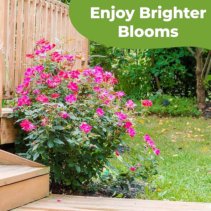 Specialty Rose Planting Mix by Perfect Plants | Premium Nutrients for Flowering Roses Such as Drift, Knockout, and Heirloom (8qt)