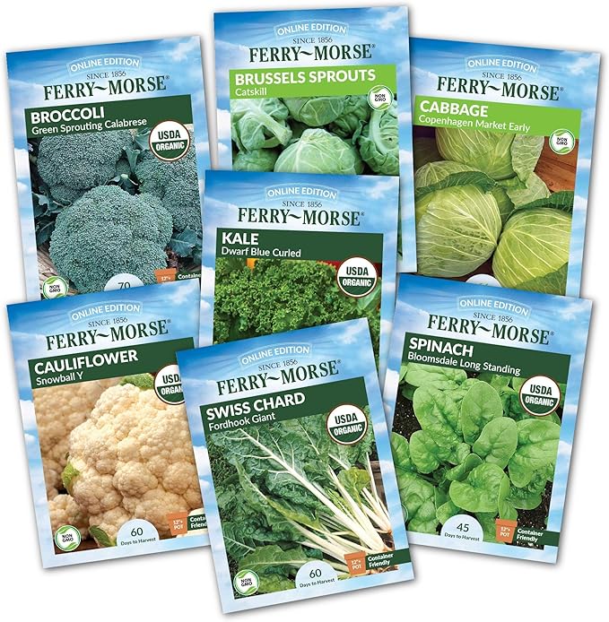 Ferry-Morse Cold Hardy Vegetable Seed Variety Pack - 7 Pack