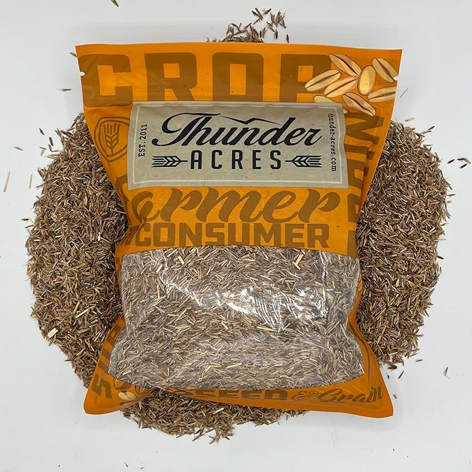 Native Grass Seed Blend - Big Bluestem, Little Bluestem, Indiangrass, RC Big Rock Switchgrass (16, Ounces)