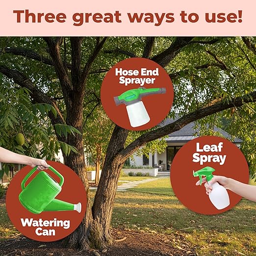 Pecan Tree Fertilizer – Liquid Plant Food for Strong Nut Production, Healthy Leaf Growth & Stronger Root Development, 32 oz