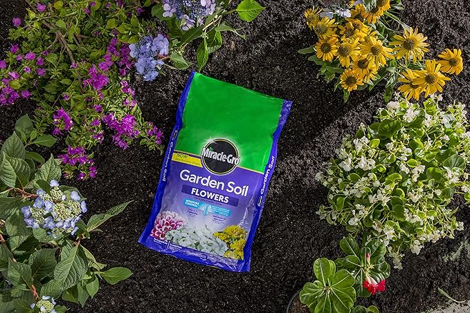 Miracle Gro Garden Soil Flowers, 1.5 cu. ft.