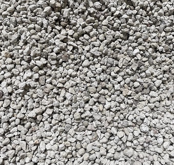 2 Gal. 3/8" Medium Grain Horticultural Pumice for Cactus & Succulent, Garden House Plant, Bonsai Tree Soil Mix (2GAL Pumice M)