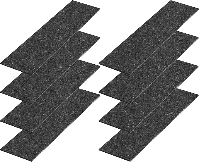EBaokuup 8 Pcs 12-Cell Replacement Capillary Mats-18.5 x 3.5 Inches Self Watering Seed Starting Mat-Capillary Mats for Indoor Gardening Greenhouse Plant Seed Starting