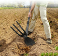 Multi-Purpose Garden Hoe Tool – Heavy Duty Adjustable (16"-45") with Ergonomic Handle, Anti-Rust Coated Steel, for Weeding, Digging, Cultivating – Lawn, Farm, Outdoor Use