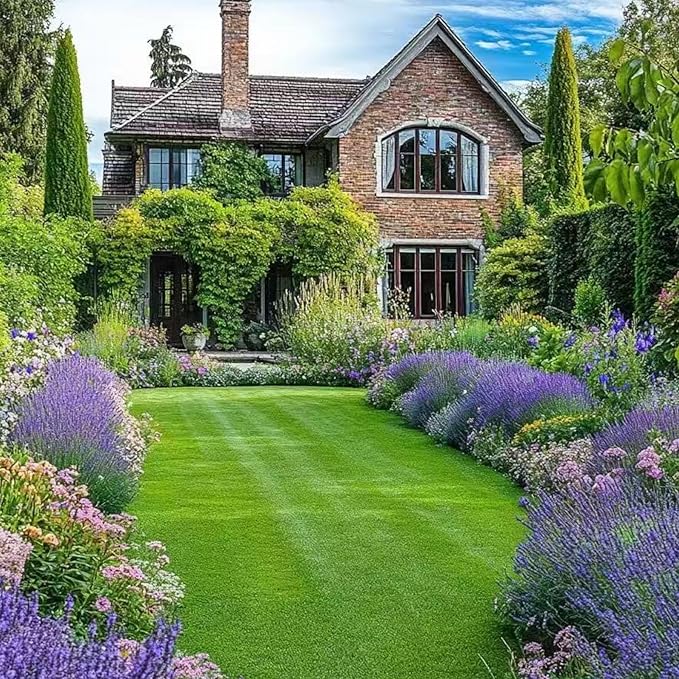 1000 Lavender Seeds – Non-GMO Heirloom Flower Seeds for Planting, Fragrant Blooms for Outdoor Gardens & Borders