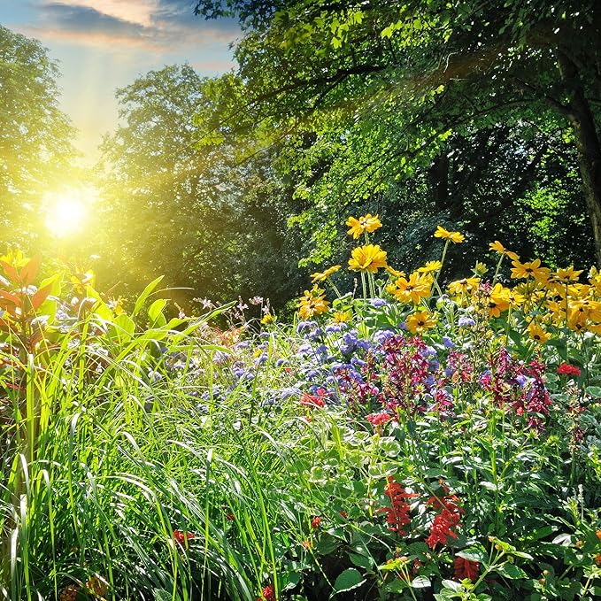 Organic Cosmos Seeds Sensation Mix 0.25 Oz ~1,195 Seeds – Vibrant Pink, White & Crimson Blooms – Easy-to-Grow, High Germination – Pollinator-Friendly & Drought-Tolerant – Great for Gardens, Borders