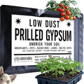 Prilled Gypsum 1lb Pellet/Pelletized Calcium Fix Loosens Dense Soil + Low Dust Granules + Dog Pee Lawn Spots Rebound + Houseplants Containers Coco Coir Raised Beds Hydroponic + Mined/Made in USA
