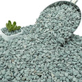 NUPICK 12lb Green Zeolite for Plants, 3/8" Natural Succulent Potting Soil Amendments, Decorative Gravel for Cactus, Bonsai Gritty Rock, Pebbles Pumice for Vase Fillers, Top Dressing