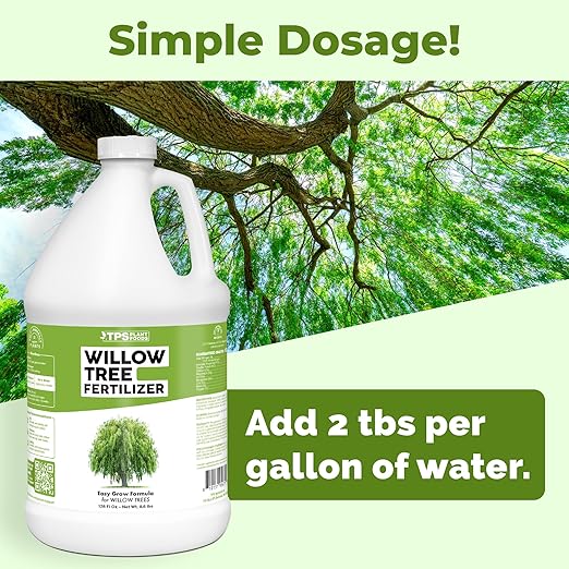 Willow Fertilizer – Liquid Plant Food for Fast Growth, Stronger Roots & Healthy Growth, 1 Gallon
