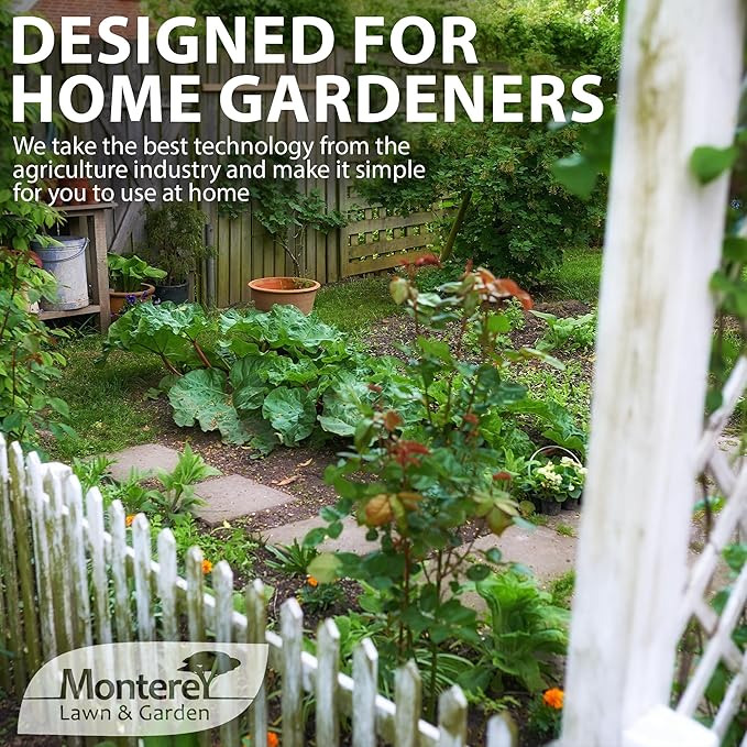 Monterey Fruit Tree & Vegetable Systemic Soil Drench Bundled with Garden Measure Spoon, Apply Once for Season Long Control, Imidacloprid Systemic Insecticide - 1 Gallon