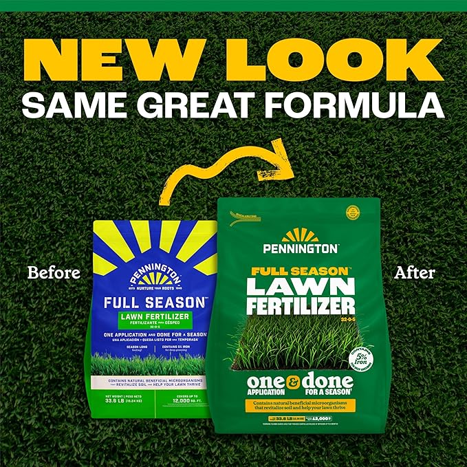 Pennington Full Season Lawn FERT 12M 32-0-5 RF 35/33.6LB