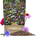 Perennial Wildflower Seeds Mixture - Bulk 1/4 Pound Bag - Over 60,000 Pure Live Seed - Open Pollinated and Non GMO