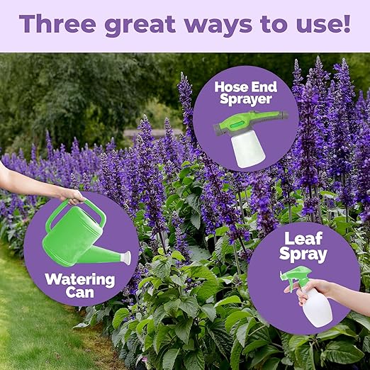 Lavender Fertilizer – Liquid Plant Food for More Blooms, Stronger Roots & Healthy Growth, 8 oz
