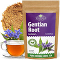 4 oz. Gentian Root Dried Gentian Root Herbal Tea (Gentiana Lutea) - 113g Raiz De Genciana
