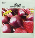 Set of 50 Beets Detroit Dark red Vegetable Seed Packs - 100% GMO Free - Heirloom - Black Duck Brand (50, Beet- Detroit Dark Red)