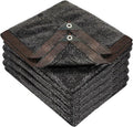 winemana 50% Black Shade Cloth, 20x 20 FT Durable Mesh Tarp with Grommets, Garden Sunblock Shade Cloth Shading Antifreezing for Plants Cover, Greenhouse, Barns Kennel, Patio, Tomatoes